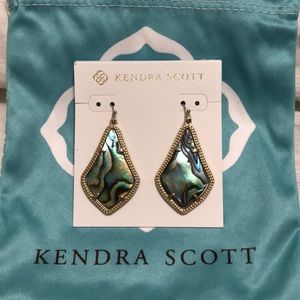 Kendra Scott Alex Abalone Shell earrings